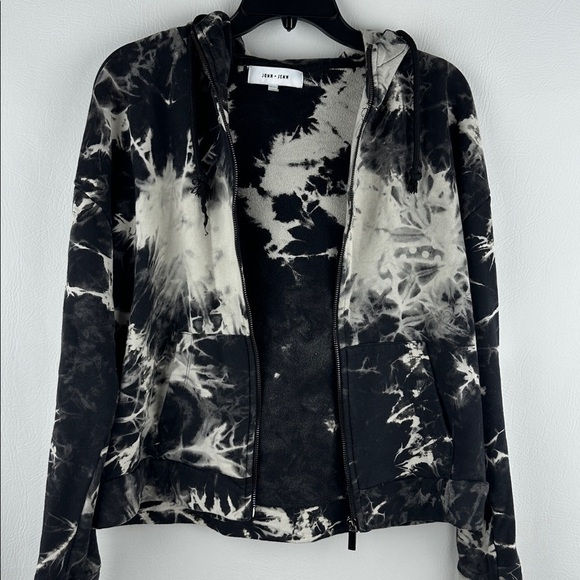 John + Jenn Tie Dye Full Zip Hoodie Jacket - Picture 7 of 13